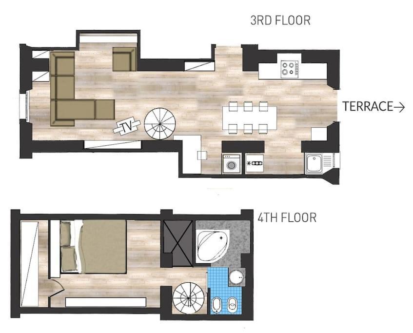 米兰Design&Terrazzo A 5 Min Dal Centro - Laura'S House公寓 外观 照片