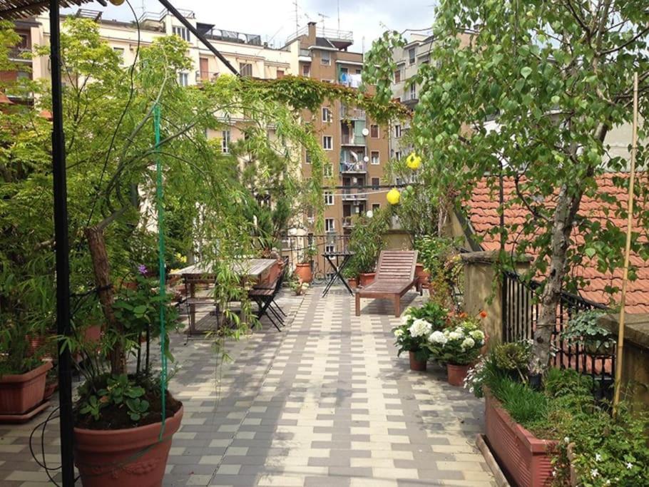 米兰Design&Terrazzo A 5 Min Dal Centro - Laura'S House公寓 外观 照片